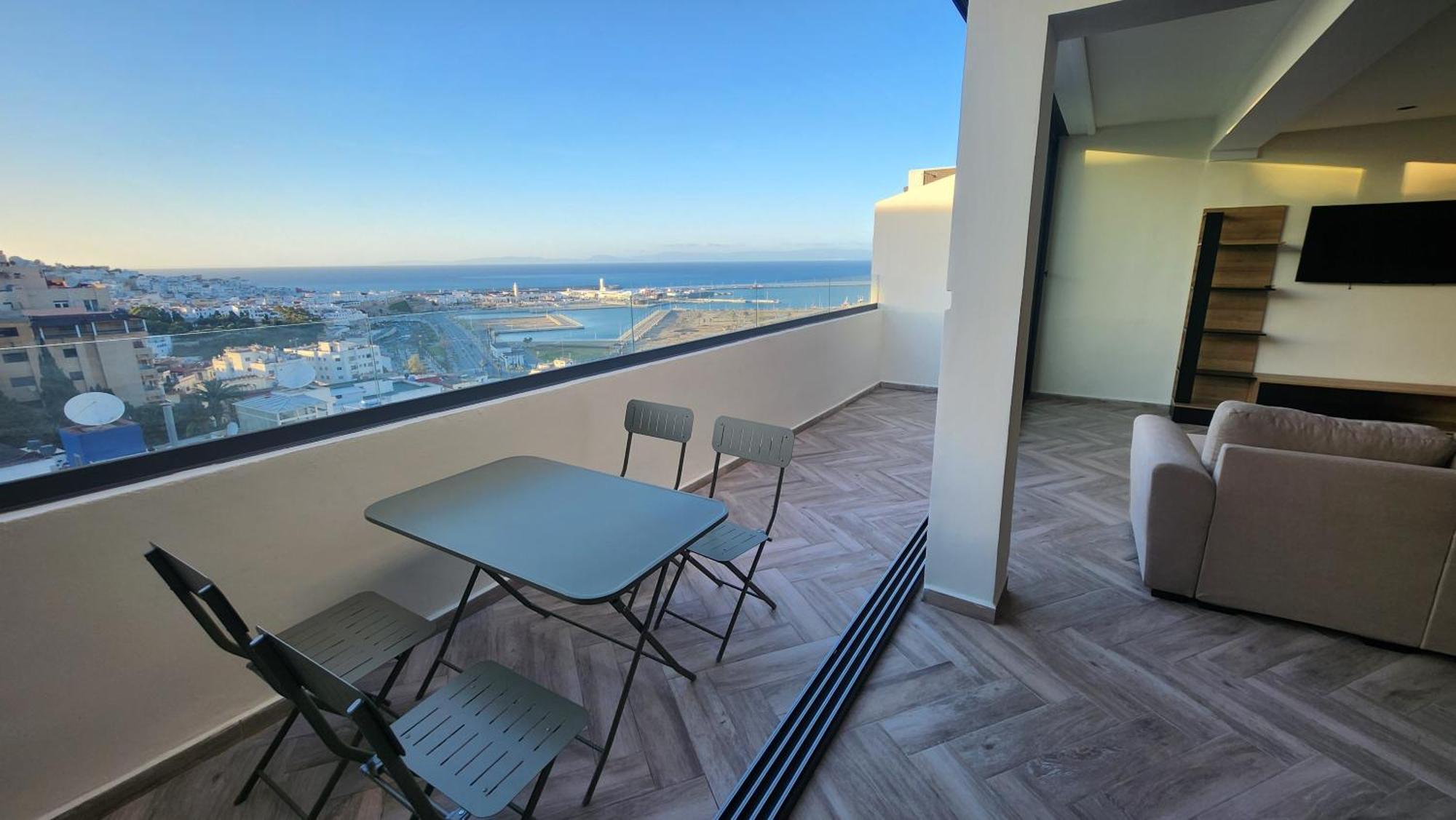 Appartement Vue Sur Mer Tanger Exteriör bild