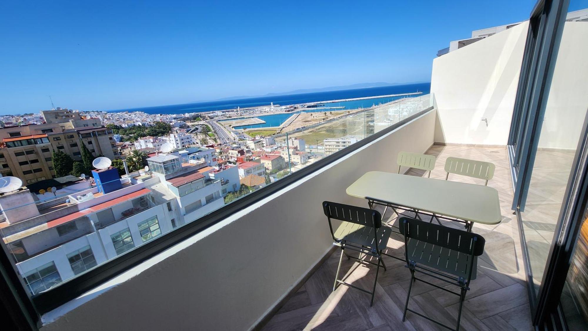 Appartement Vue Sur Mer Tanger Exteriör bild