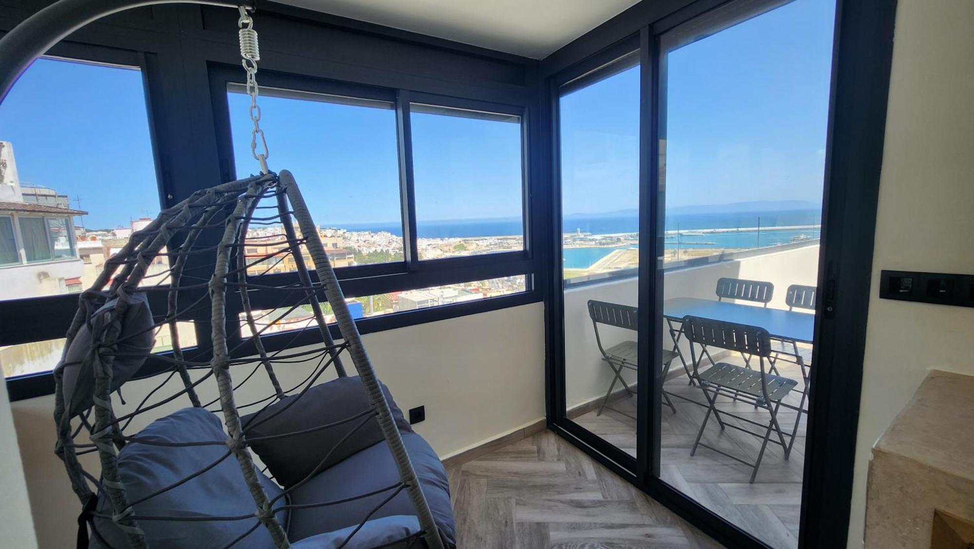Appartement Vue Sur Mer Tanger Exteriör bild